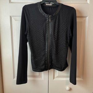 Carmin fitted black Jacket size medium
